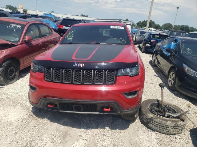 1C4RJFLG5MC634649 - 2021 JEEP GRAND CHER TRAILHAWK 红色 照片 5