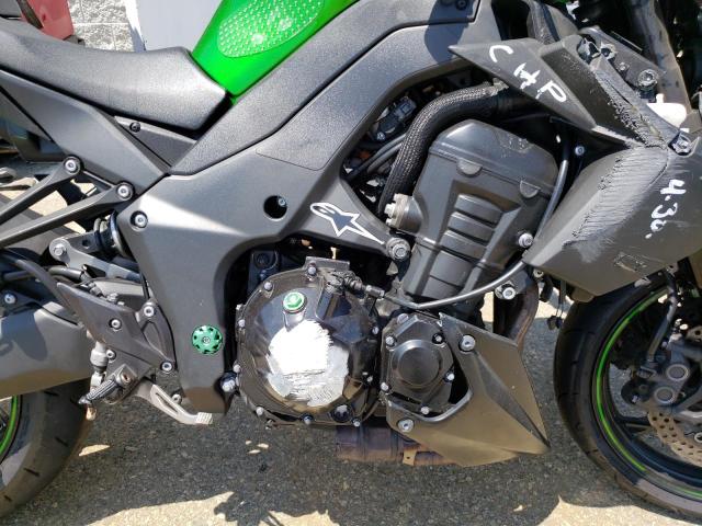 JKAZRCD14DA038553 - 2013 KAWASAKI ZR1000 D GREEN photo 7