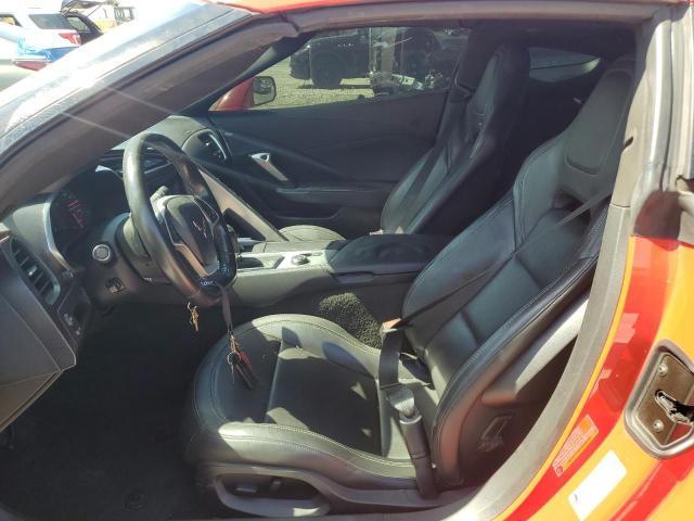 1G1YB2D72K5121028 - 2019 CHEVROLET CORVETTE STINGRAY 1LT RED photo 7