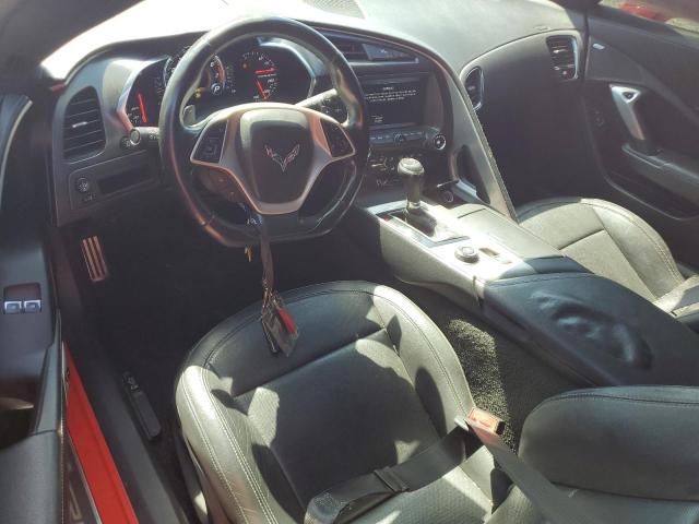 1G1YB2D72K5121028 - 2019 CHEVROLET CORVETTE STINGRAY 1LT RED photo 8