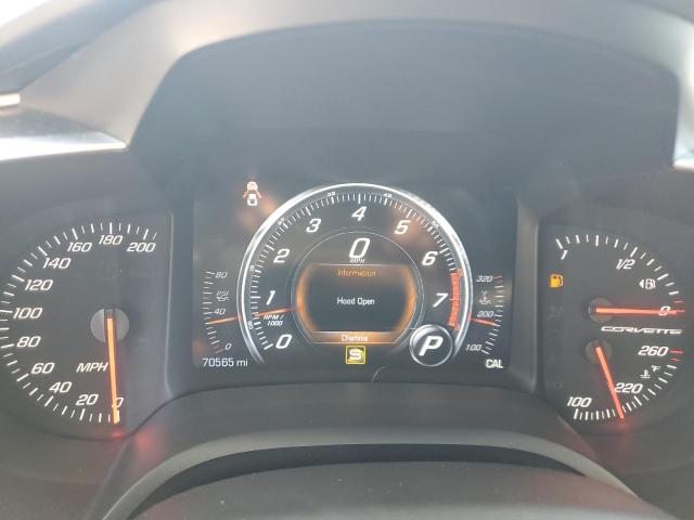 1G1YB2D72K5121028 - 2019 CHEVROLET CORVETTE STINGRAY 1LT RED photo 9