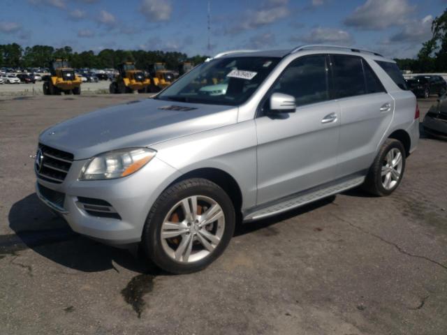 4JGDA5HB7DA201066 - 2013 MERCEDES-BENZ ML 350 4MATIC SILVER photo 1