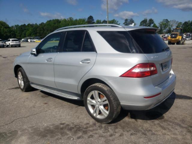 4JGDA5HB7DA201066 - 2013 MERCEDES-BENZ ML 350 4MATIC SILVER photo 2