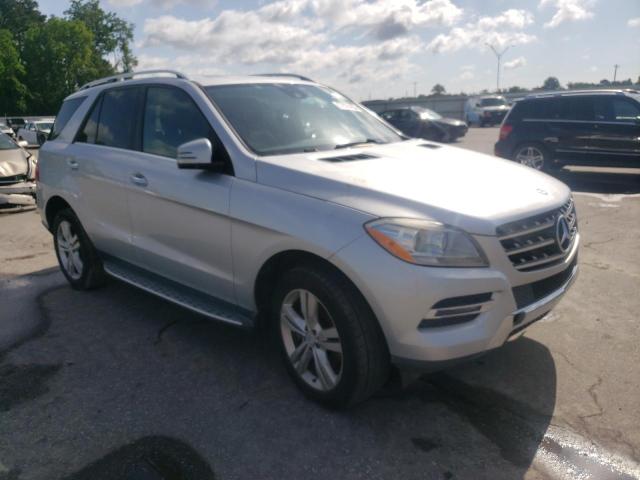 4JGDA5HB7DA201066 - 2013 MERCEDES-BENZ ML 350 4MATIC SILVER photo 4