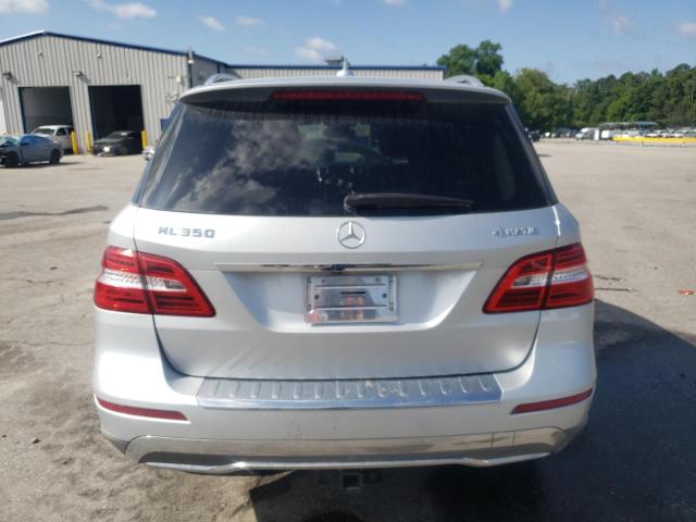 4JGDA5HB7DA201066 - 2013 MERCEDES-BENZ ML 350 4MATIC SILVER photo 6