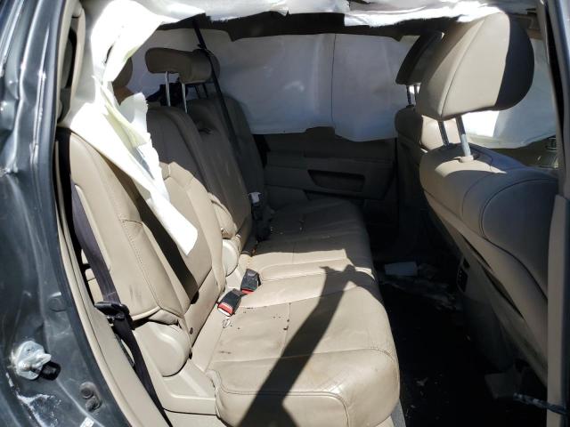 5FNYF38919B009536 - 2009 HONDA PILOT TOURING GRAY photo 10