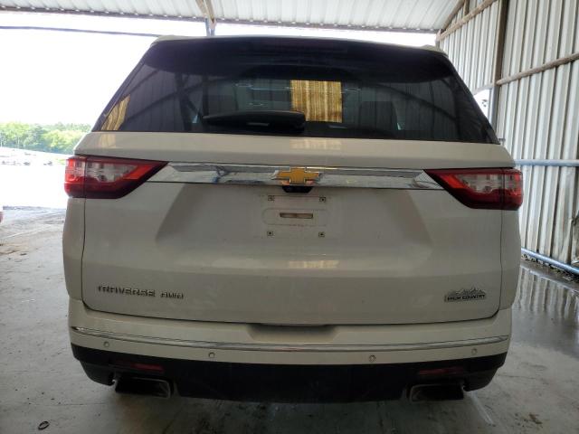 1GNEVNKW1LJ190628 - 2020 CHEVROLET TRAVERSE HIGH COUNTRY WHITE photo 6