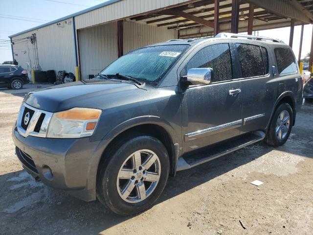 5N1BA0NC7AN618327 - 2010 NISSAN ARMADA SE GRAY photo 1