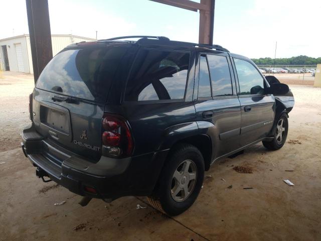 1GNDS13S932250822 - 2003 CHEVROLET TRAILBLAZE GRAY photo 3