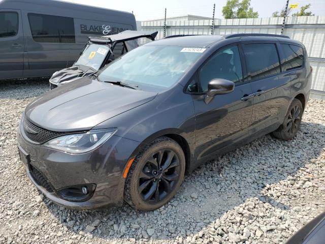 2C4RC1BG6JR289259 - 2018 CHRYSLER PACIFICA TOURING L CHARCOAL photo 1