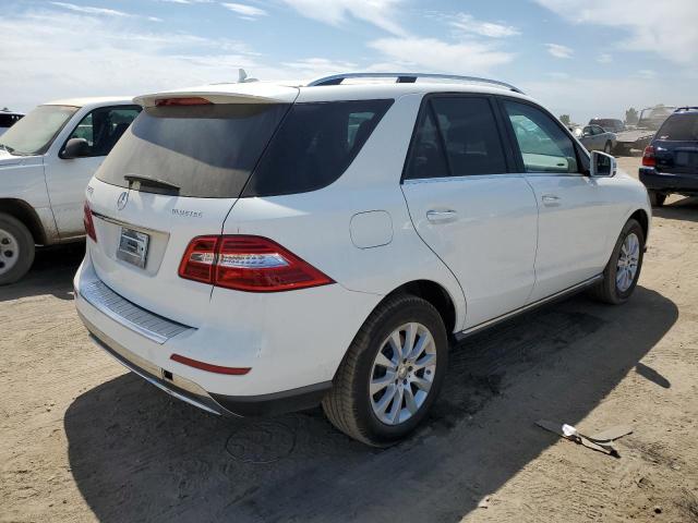 4JGDA0EB3FA511192 - 2015 MERCEDES-BENZ ML 250 BLUETEC WHITE photo 3