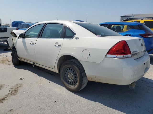 2G1WS553189216230 - 2008 CHEVROLET IMPALA POLICE WHITE photo 2