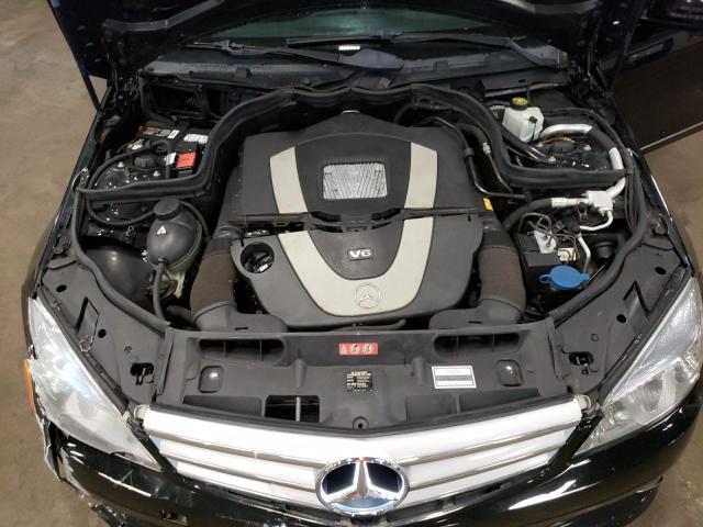 WDDGF8BB5AR128537 - 2010 MERCEDES-BENZ C 300 4MATIC BLACK photo 11