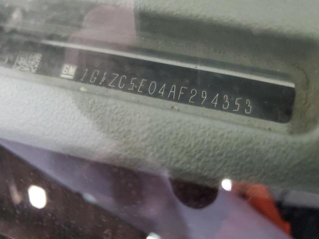 1G1ZC5E04AF294353 - 2010 CHEVROLET MALIBU 1LT WHITE photo 12