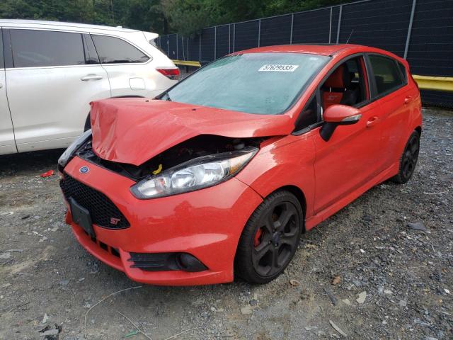 3FADP4GX1GM193358 - 2016 FORD FIESTA ST ORANGE photo 1