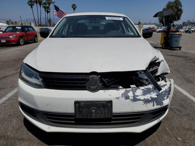 3VW2K7AJ1CM399311 - 2012 VOLKSWAGEN JETTA BASE 白色 照片 5