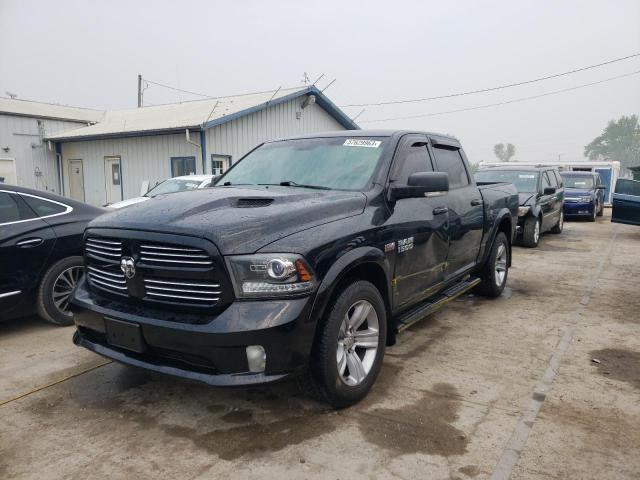 1C6RR7MT3DS598340 - 2013 RAM 1500 SPORT BLACK photo 1