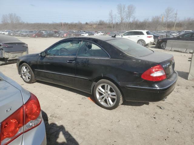 WDBTJ56H27F214028 - 2007 MERCEDES-BENZ CLK 350 BLACK photo 2