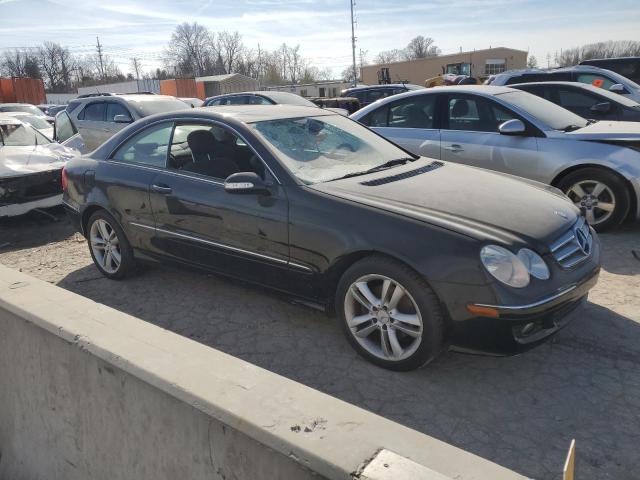 WDBTJ56H27F214028 - 2007 MERCEDES-BENZ CLK 350 BLACK photo 4