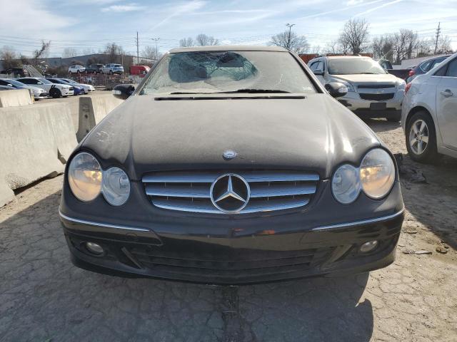 WDBTJ56H27F214028 - 2007 MERCEDES-BENZ CLK 350 BLACK photo 5