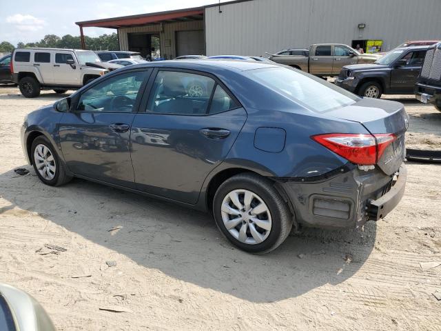 2T1BURHE0GC564393 - 2016 TOYOTA COROLLA L GRAY photo 2