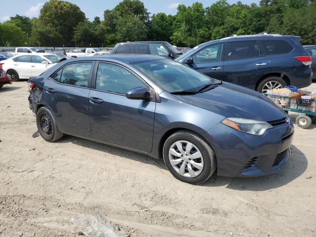 2T1BURHE0GC564393 - 2016 TOYOTA COROLLA L GRAY photo 4