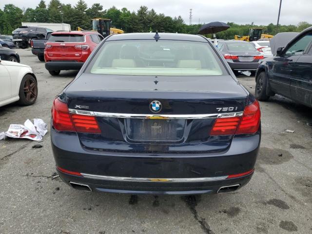 WBAYB6C56ED224636 - 2014 BMW 750 XI BLUE photo 6