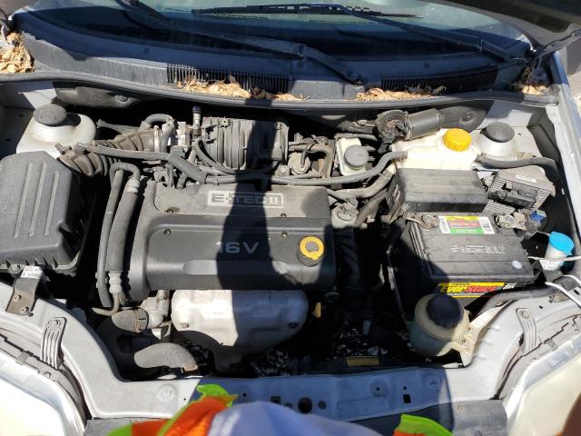 KL1TD66617B793024 - 2007 CHEVROLET AVEO BASE Gümüş foto 11