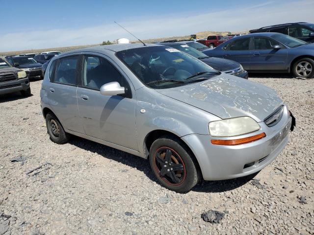 KL1TD66617B793024 - 2007 CHEVROLET AVEO BASE Gümüş foto 4