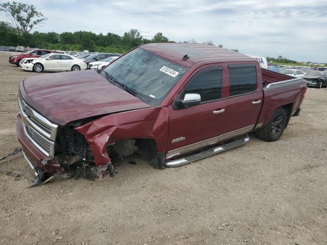 3GCUKTEJ5EG372323 - 2014 CHEVROLET K1500 K1500 HIGH COUNTRY MAROON photo 1