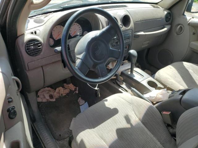 1J4GL48K44W294406 - 2004 JEEP LIBERTY SPORT 勃艮第红 照片 8