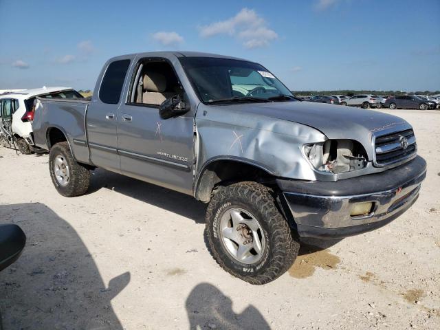 5TBRT34142S300359 - 2002 TOYOTA TUNDRA ACCESS CAB GRAY photo 4