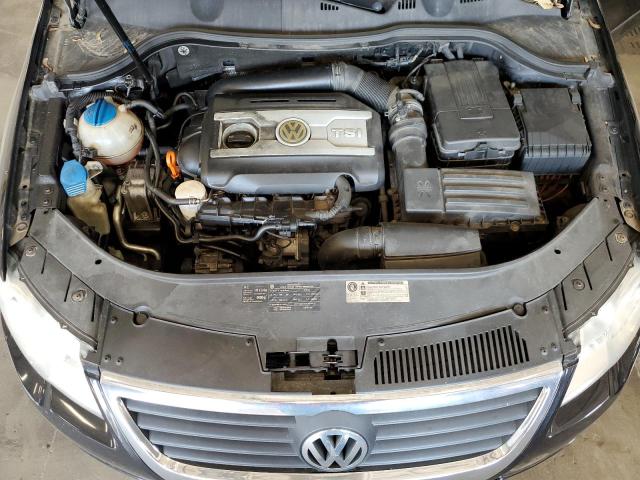 WVWJK73C09P055565 - 2009 VOLKSWAGEN PASSAT TURBO BLACK photo 7