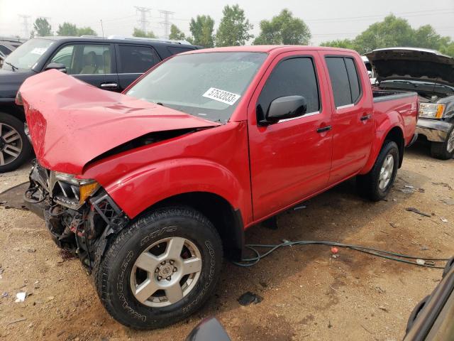 1N6AD07UX6C402338 - 2006 NISSAN FRONTIER CREW CAB LE RED photo 1