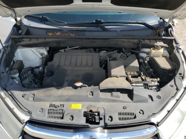 5TDKKRFHXFS119622 - 2015 TOYOTA HIGHLANDER XLE WHITE photo 12