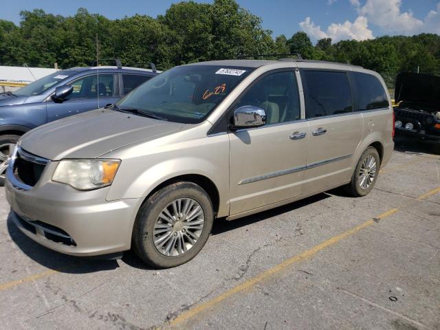 2C4RC1CG6DR511821 - 2013 CHRYSLER TOWN & COU TOURING L TAN photo 1