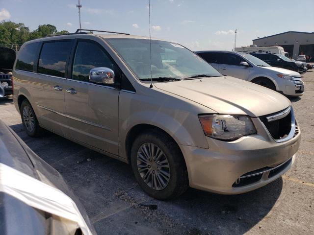 2C4RC1CG6DR511821 - 2013 CHRYSLER TOWN & COU TOURING L TAN photo 4