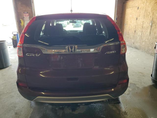 2HKRM4H52GH608764 - 2016 HONDA CR-V EX Бордовый фото 6