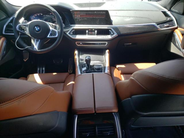 5UXCY8C0XP9R58597 - 2023 BMW X6 M50I BLUE photo 8