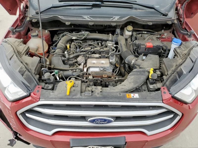 MAJ3S2GE0MC450472 - 2021 FORD ECOSPORT SE 红色 照片 12