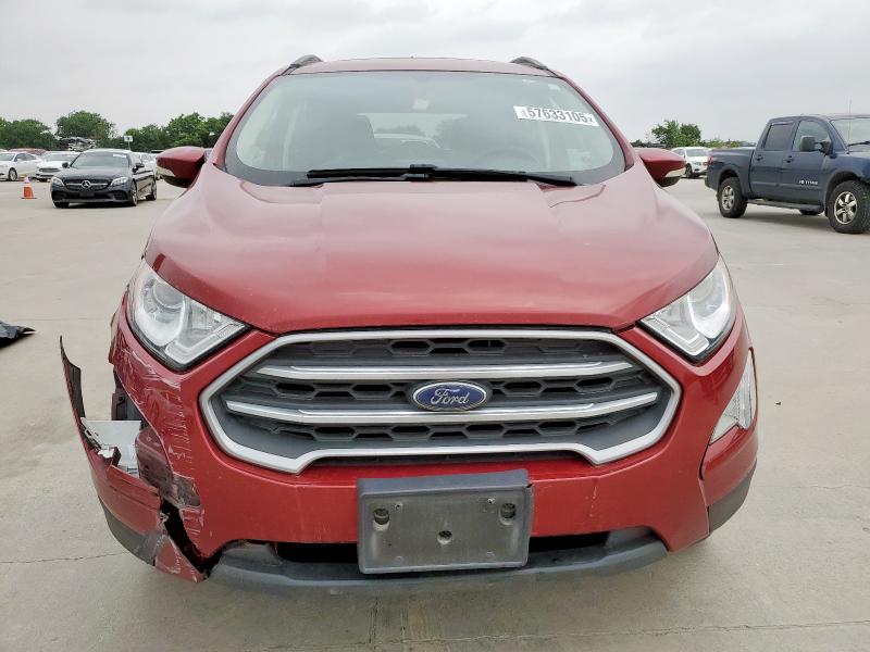 MAJ3S2GE0MC450472 - 2021 FORD ECOSPORT SE 红色 照片 5