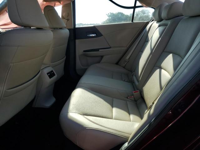 1HGCR2F83GA062722 - 2016 HONDA ACCORD EXL BURGUNDY photo 10