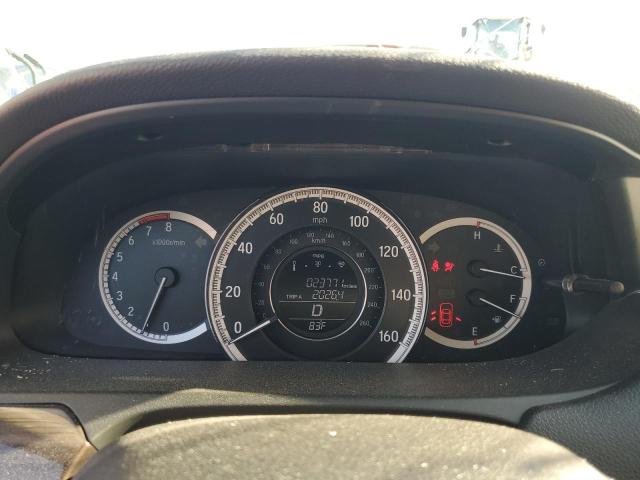 1HGCR2F83GA062722 - 2016 HONDA ACCORD EXL BURGUNDY photo 9