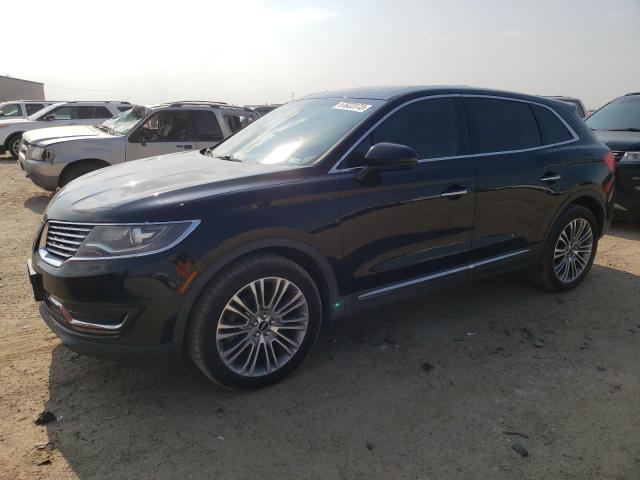 2LMPJ8LR9HBL37944 - 2017 LINCOLN MKX RESERVE BLACK photo 1