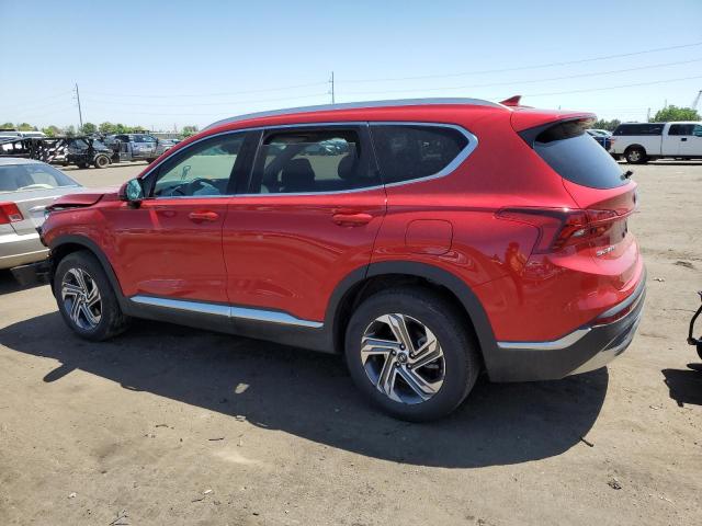 5NMS24AJXNH409258 - 2022 HYUNDAI SANTA FE SEL RED photo 2