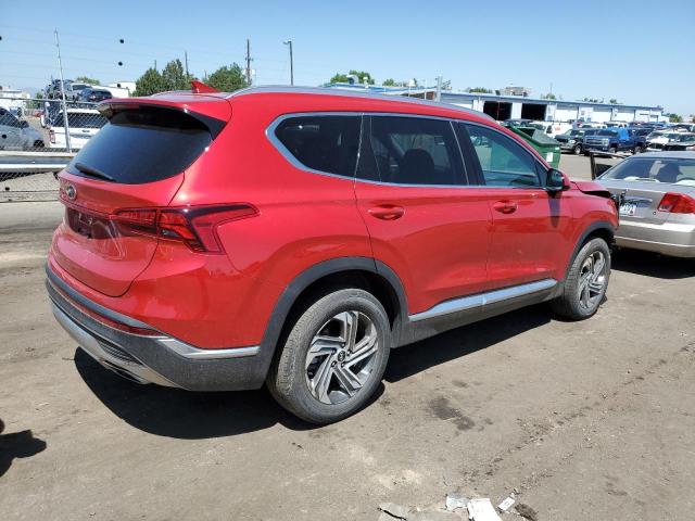 5NMS24AJXNH409258 - 2022 HYUNDAI SANTA FE SEL RED photo 3