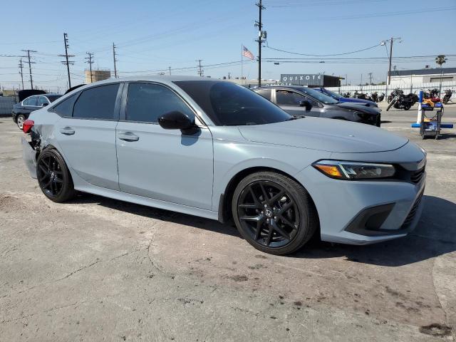 2HGFE2F58NH543823 - 2022 HONDA CIVIC SPORT 灰色 照片 4