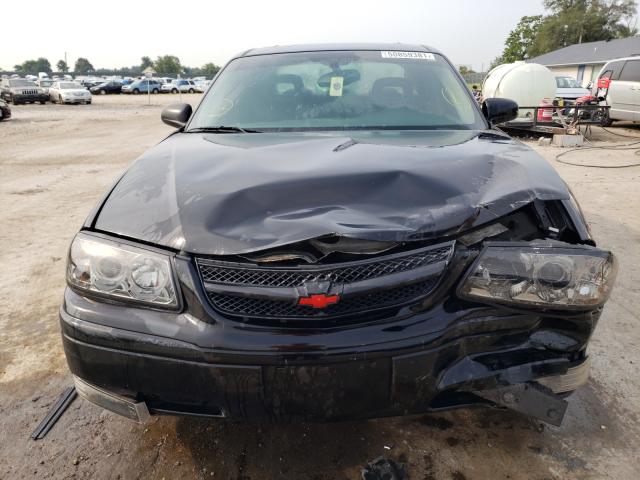 2G1WP551759134224 - 2005 CHEVROLET IMPALA SS BLACK photo 9