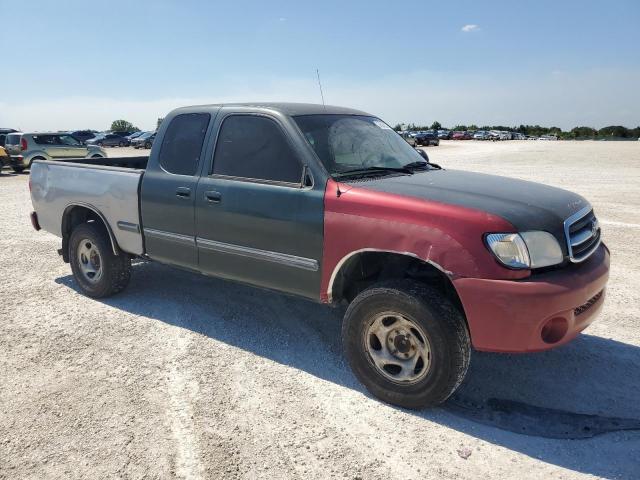 5TBRT34181S213224 - 2001 TOYOTA TUNDRA ACCESS CAB GREEN photo 4