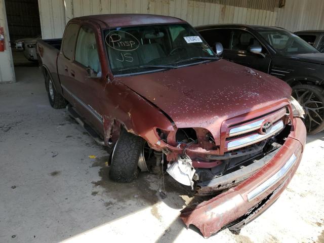 5TBRU34116S484792 - 2006 TOYOTA TUNDRA ACCESS CAB SR5 MAROON photo 1